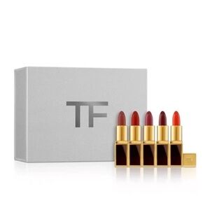 Tom Ford Lip Color Mini Deluxe Set 5 x 0.04 oz.  5 pcs New with Box